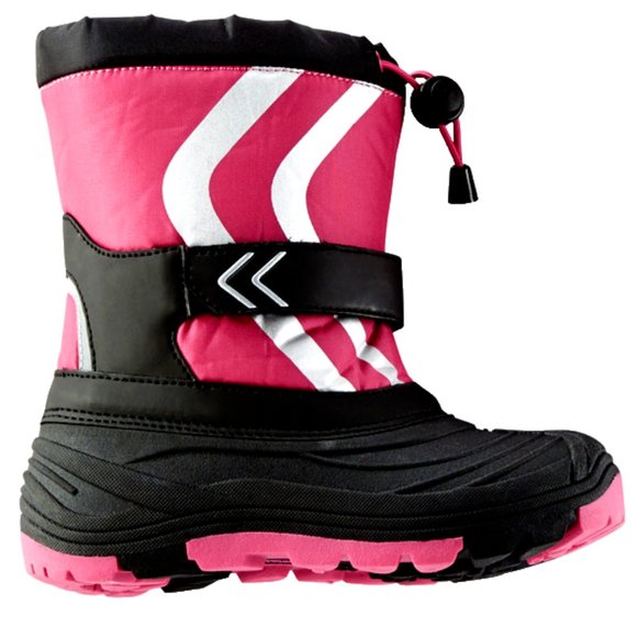 Oshkosh Bgosh Toddler Girls Arctic Snow Boot Waterproof Foot Fastener PI… - Picture 6 of 7